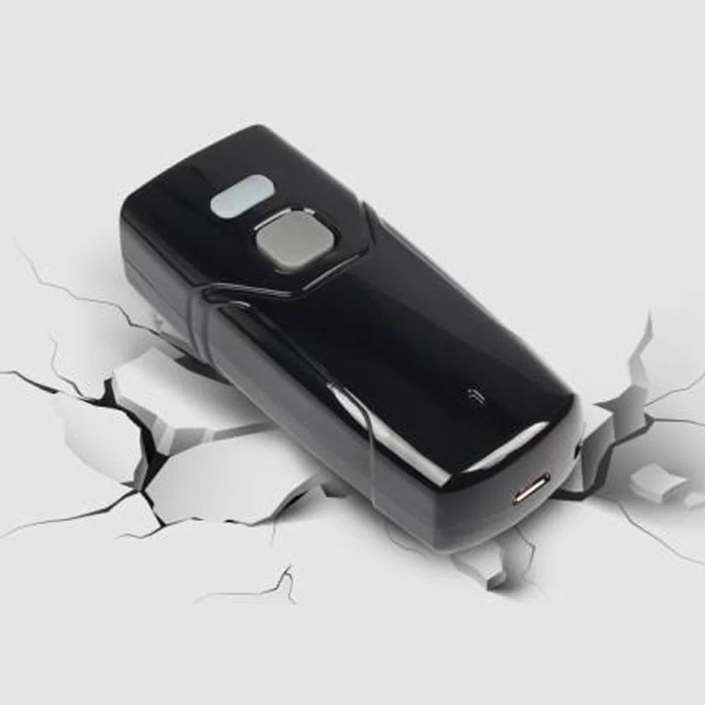 BRS-BT02 | Mini bluetooth wireless handheld barcode scanner | 1D 2D