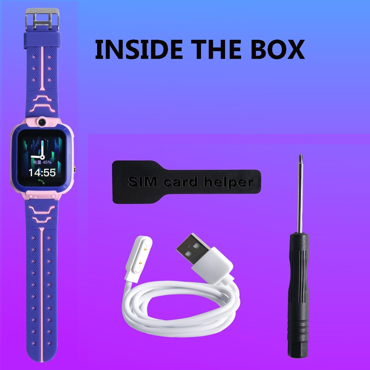 Modio MK06 1.44 inch Kids Smart Watch With IP67 Waterproof Camera and Sim Card Slot