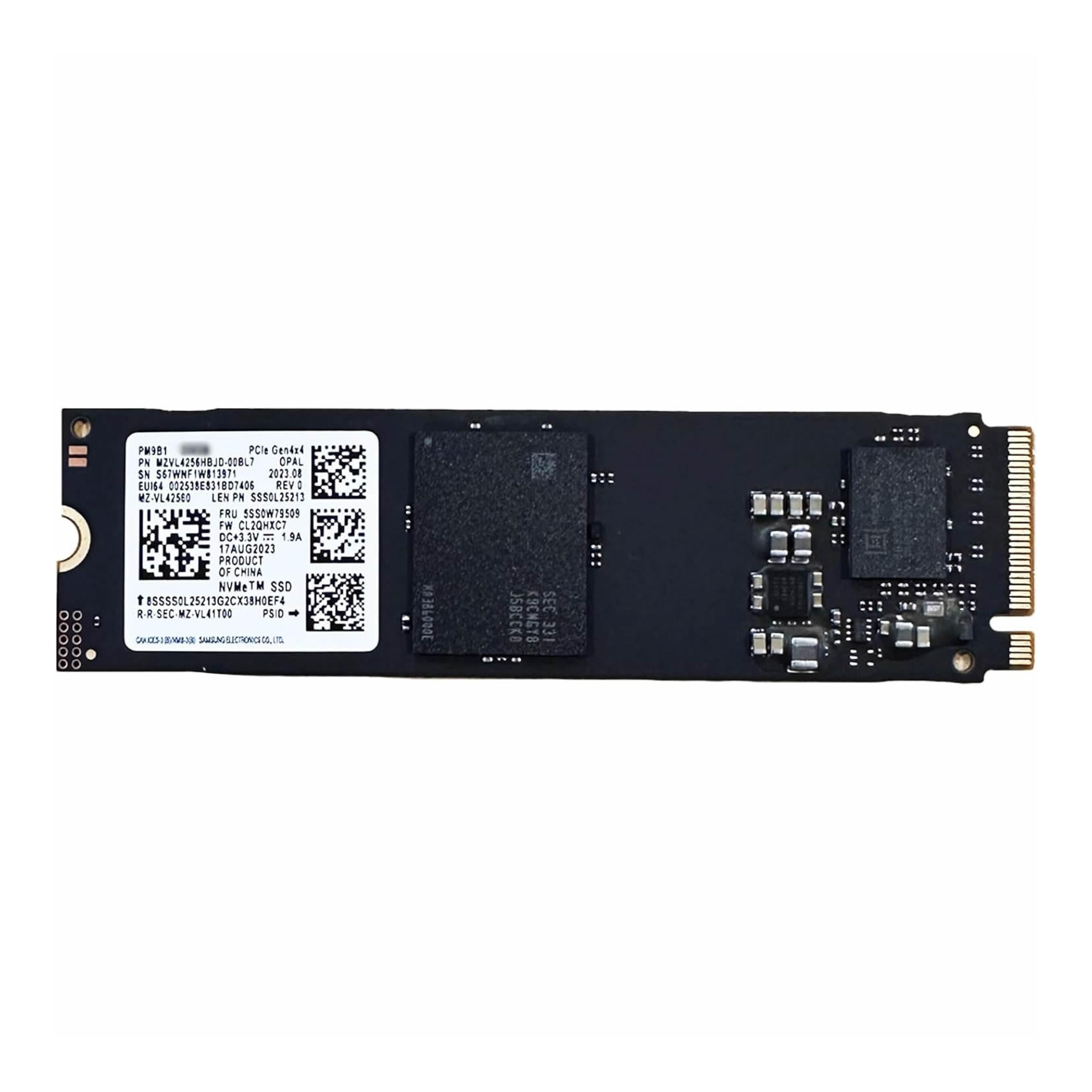 Samsung 512GB SSD NVMe PM9B1 512GB PCIe Gen 4.0 x4 M.2 NVMe 22x80mm 3500-2500MB/s SSD MZVL4512HBLU