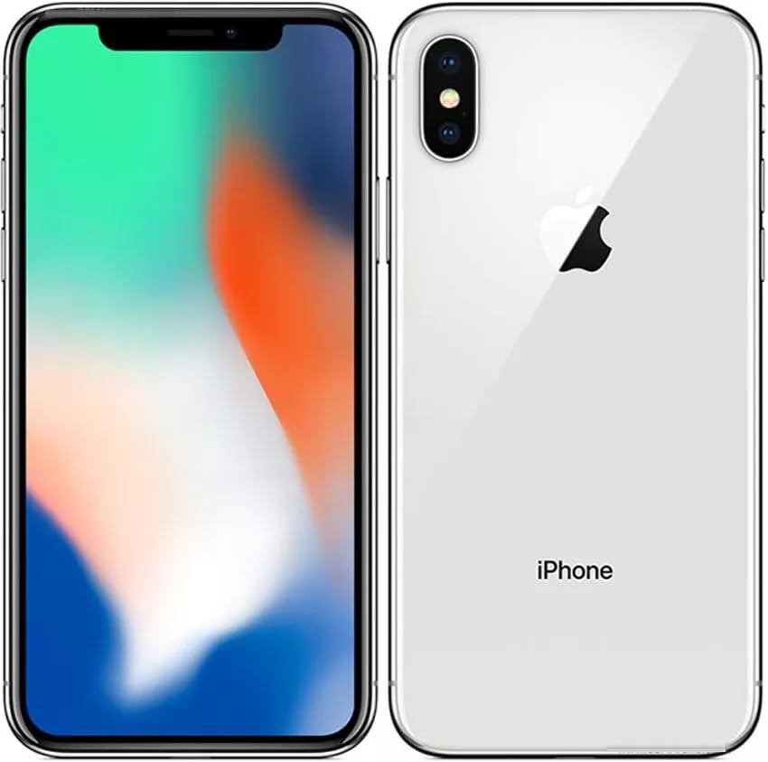 Apple iPhone X 256GB White | 5.8" Super Retina Display | Dual SIM | Face ID | iOS Smartphone
