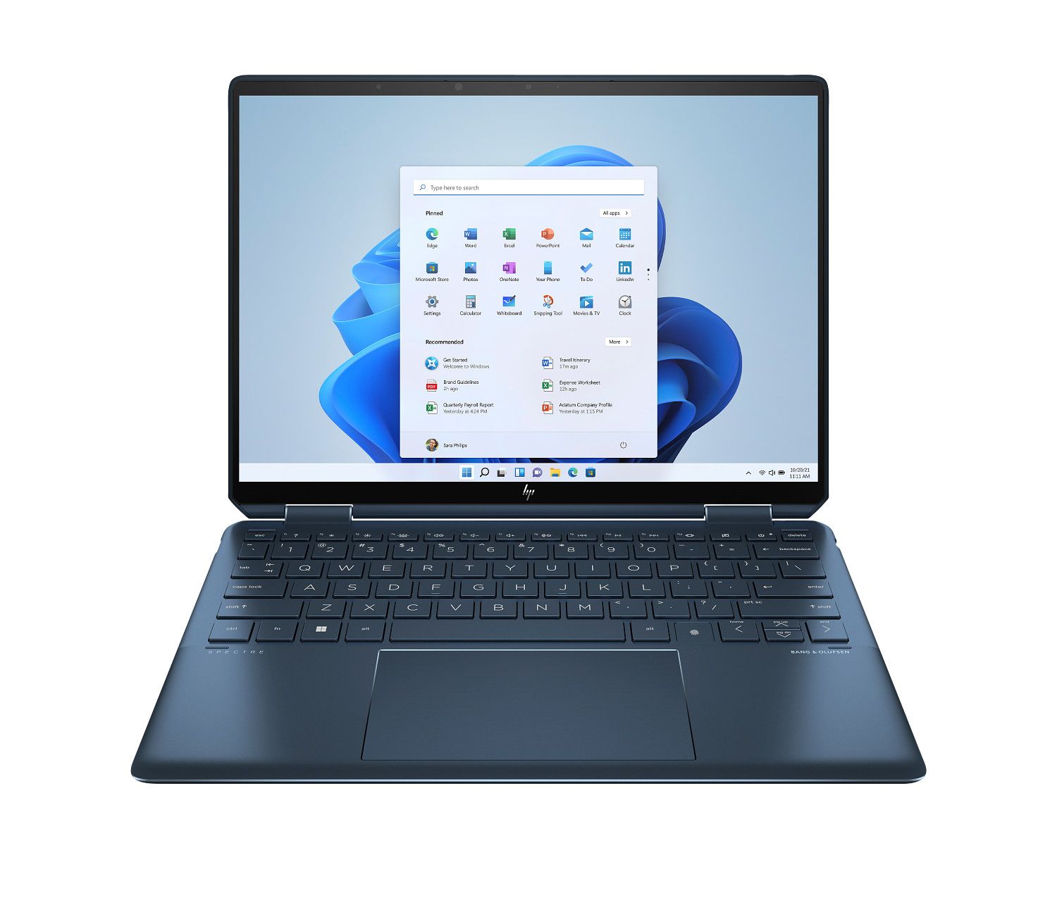 Hp Spectre x360 2-in-1 Laptop 13.5, Windows 11 Home, 13.5", touch screen, Intel® Core™ i7, 16GB RAM, 1TB SSD, WUXGA+, Nocturne blue
