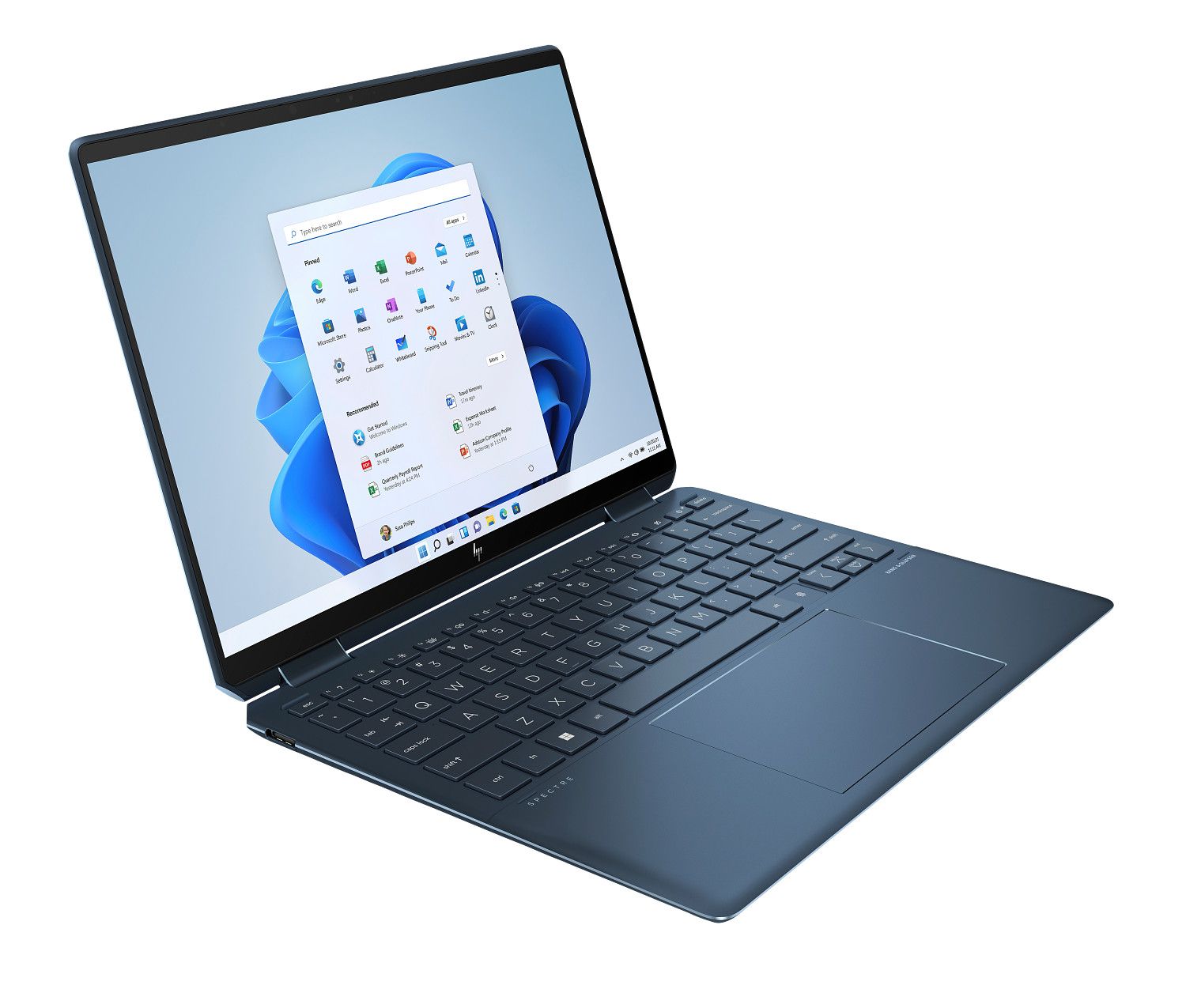 Hp Spectre x360 2-in-1 Laptop 13.5, Windows 11 Home, 13.5", touch screen, Intel® Core™ i7, 16GB RAM, 1TB SSD, WUXGA+, Nocturne blue