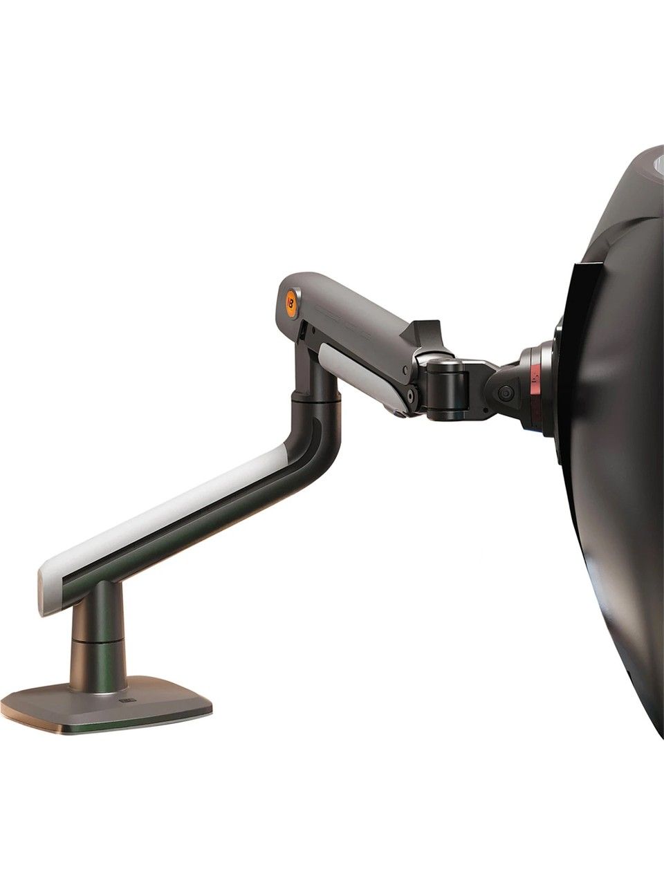 North Bayou A5 Heavy-Duty Gaming Monitor Arm – Fits 27" to 50" Flat, Curved & Ultrawide Monitors, VESA 75/100mm, Max Load 18kg
