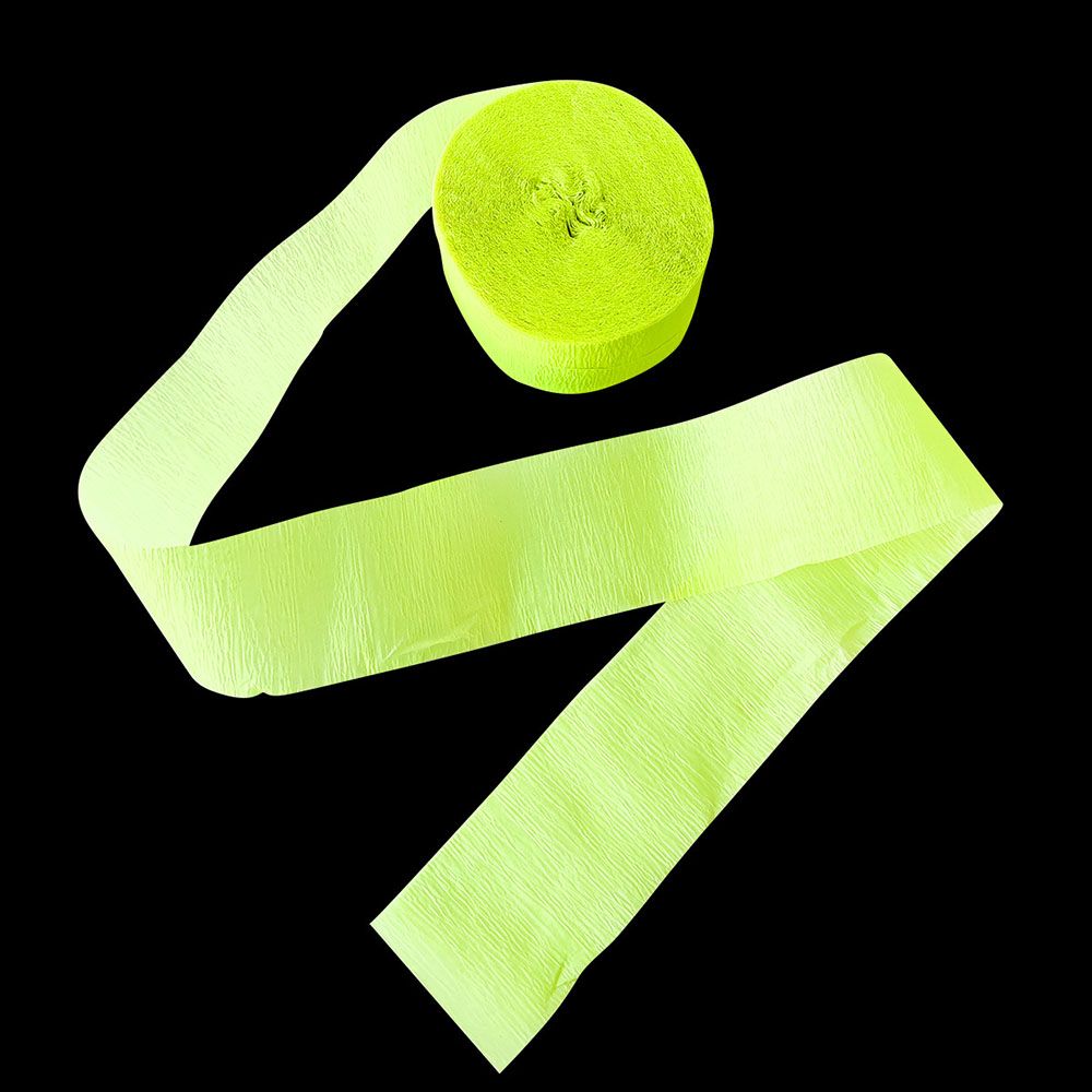 Fluorescence Wrinkles Paper Colourful Tassels Ribbons For Birthday Party Wedding Backdrop Decoration Supplies