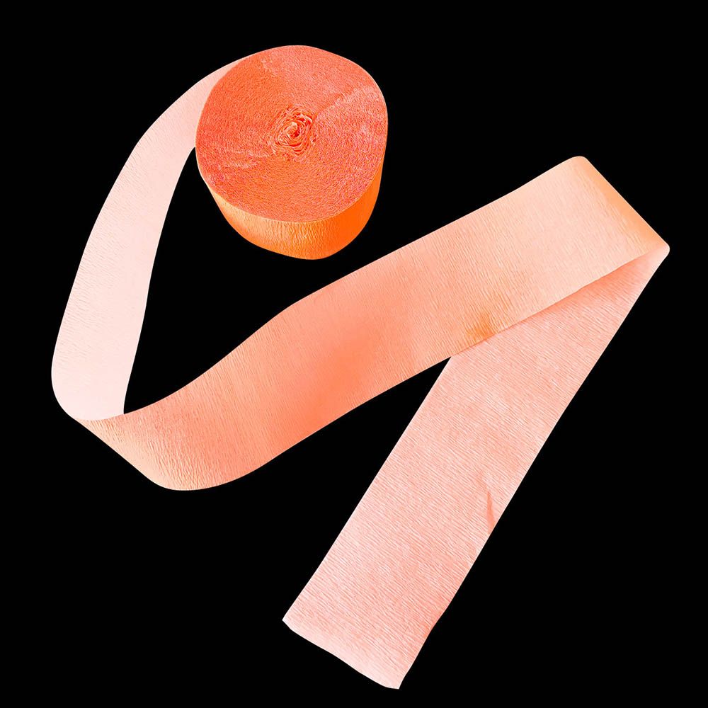 Fluorescence Wrinkles Paper Colourful Tassels Ribbons For Birthday Party Wedding Backdrop Decoration Supplies