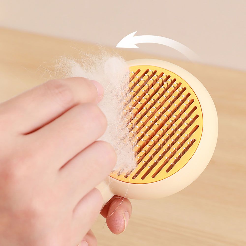 Whirlpool Pet Comb With Depilation Massage Lightweight For Cat Dog Cosmetology Clean Pet Supplies