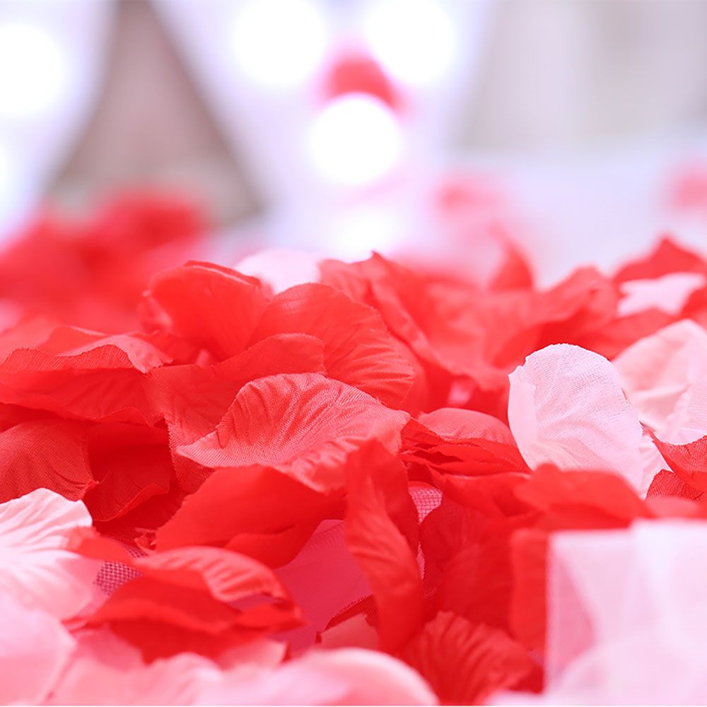 300 Pcs/Pack Rose Petal Confetti With 5CM Emulate Nonwoven Fabric Hand Sprinkle For Wedding Propose Party Table Scatter Bridal Room DIY Decoration Supplies