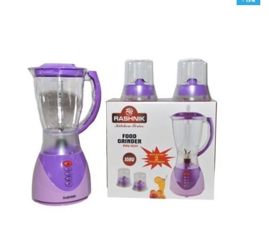 Rashnik 3 In 1 Blender With Grinding Machine(1.5L)