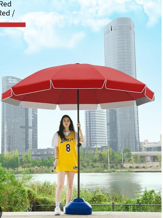 BEST SUPER QUALITY 1Pc Classy  Outdoor /Sun/ Garden Umbrellas Shade-Big SizeThe ultimate solution for all your outdoor needs ( 2.4 Mtrs)