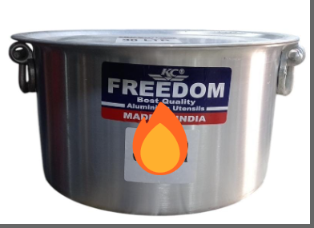 [ MAKES IT EASY AND SAVES COSTS 🤩🤩✨ !!! ] 1Pc Classy High Quality Heavy duty Sufuria with lid at Affordable Price 40  ltrs