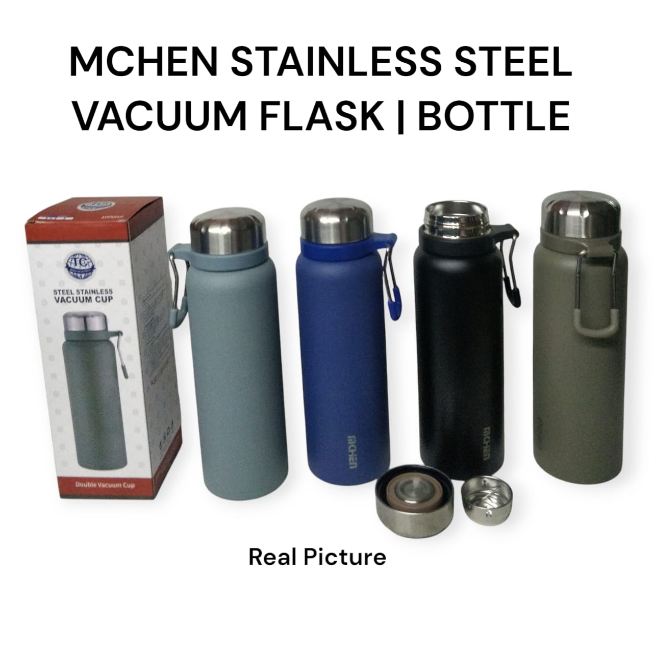 [🔥SPECIAL LIMITED OFFER🔥 🥑🌽ONLY AT KILIMALL !!! ] 1Pc Brand New High Quality TC MCHEN Stainless Steel Vacuum Flask | Bottle. 750ml  ✅ Ideal for carrying Hot and cold liquids.