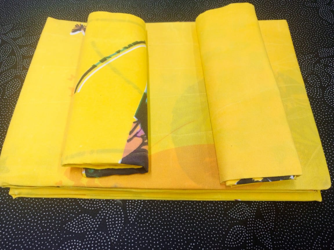 [🔥SPECIAL LIMITED OFFER🌽ONLY AT KILIMALL !!!] 4Pcs [ 5 X 6 ft ] Brand new Stylish and Luxurious Exclusive ✨2 pcs bed-sheets ✨2 Pcs pillow cases  .Designed With Durability and Functionality👌