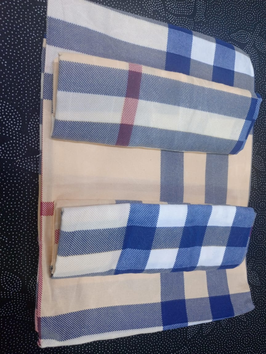 [🔥SPECIAL LIMITED OFFER🌽ONLY AT KILIMALL !!!] 4Pcs [ 5 X 6 ft ] Brand new Stylish and Luxurious Exclusive ✨2 pcs bed-sheets ✨2 Pcs pillow cases  .Designed With Durability and Functionality👌