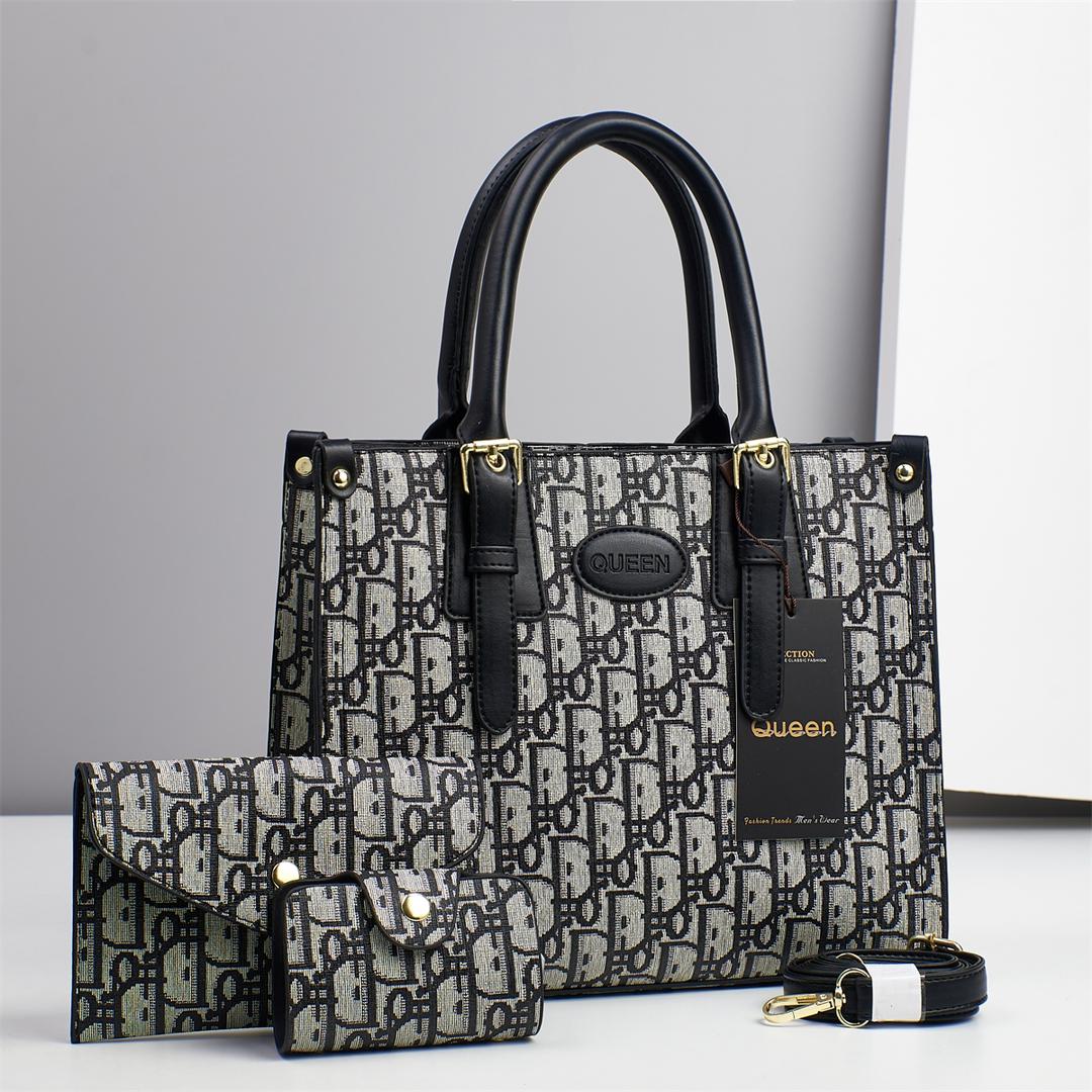 [ SHOP SMART AND SAVE BIG AT AN AMAZING OFFER PRICE 🤩🤩✨ !!!  3 IN 1  New Arrival High Quality Stylish and Luxurious Comfortable Ladies Handbag ..Designed With Durability and Functionality ✔👌