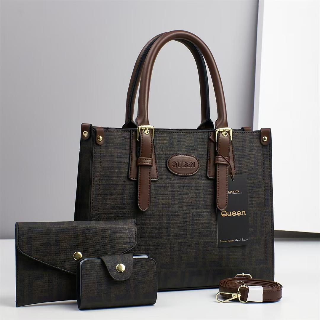 [ SHOP SMART AND SAVE BIG AT AN AMAZING OFFER PRICE 🤩🤩✨ !!!  3 IN 1  New Arrival High Quality Stylish and Luxurious Comfortable Ladies Handbag ..Designed With Durability and Functionality ✔👌