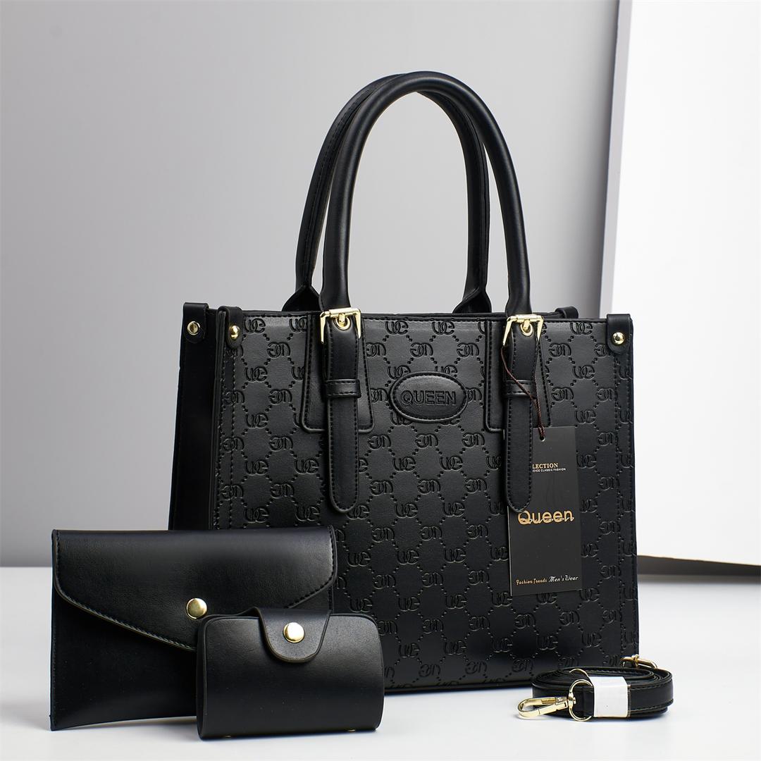 [ SHOP SMART AND SAVE BIG AT AN AMAZING OFFER PRICE 🤩🤩✨ !!!  3 IN 1  New Arrival High Quality Stylish and Luxurious Comfortable Ladies Handbag ..Designed With Durability and Functionality ✔👌