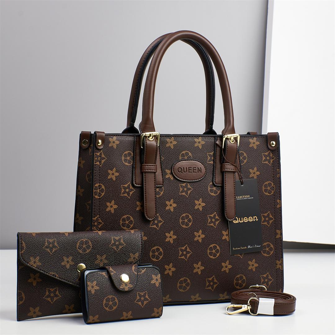 [ SHOP SMART AND SAVE BIG AT AN AMAZING OFFER PRICE 🤩🤩✨ !!!  3 IN 1  New Arrival High Quality Stylish and Luxurious Comfortable Ladies Handbag ..Designed With Durability and Functionality ✔👌