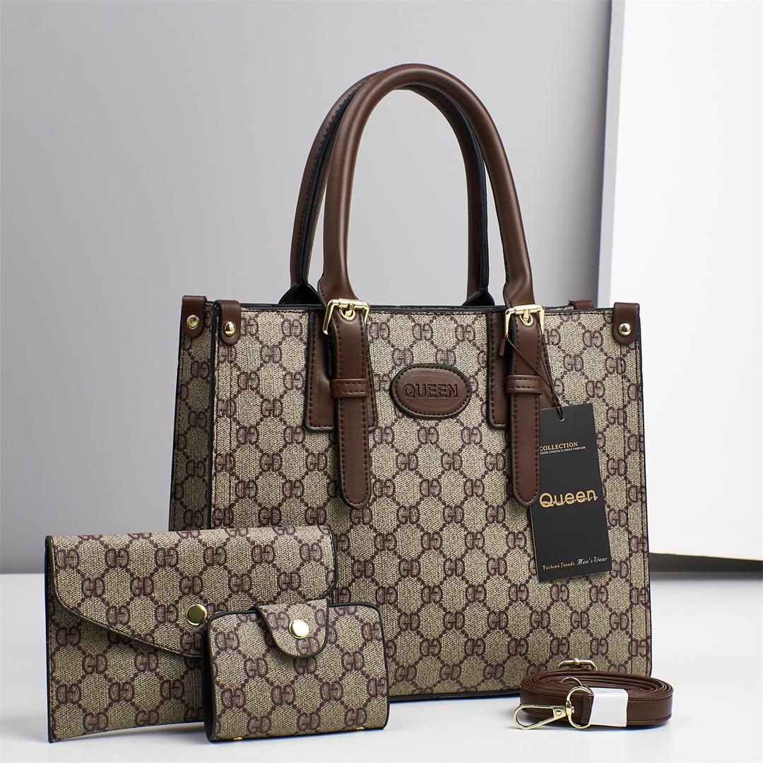 [ SHOP SMART AND SAVE BIG AT AN AMAZING OFFER PRICE 🤩🤩✨ !!!  3 IN 1  New Arrival High Quality Stylish and Luxurious Comfortable Ladies Handbag ..Designed With Durability and Functionality ✔👌