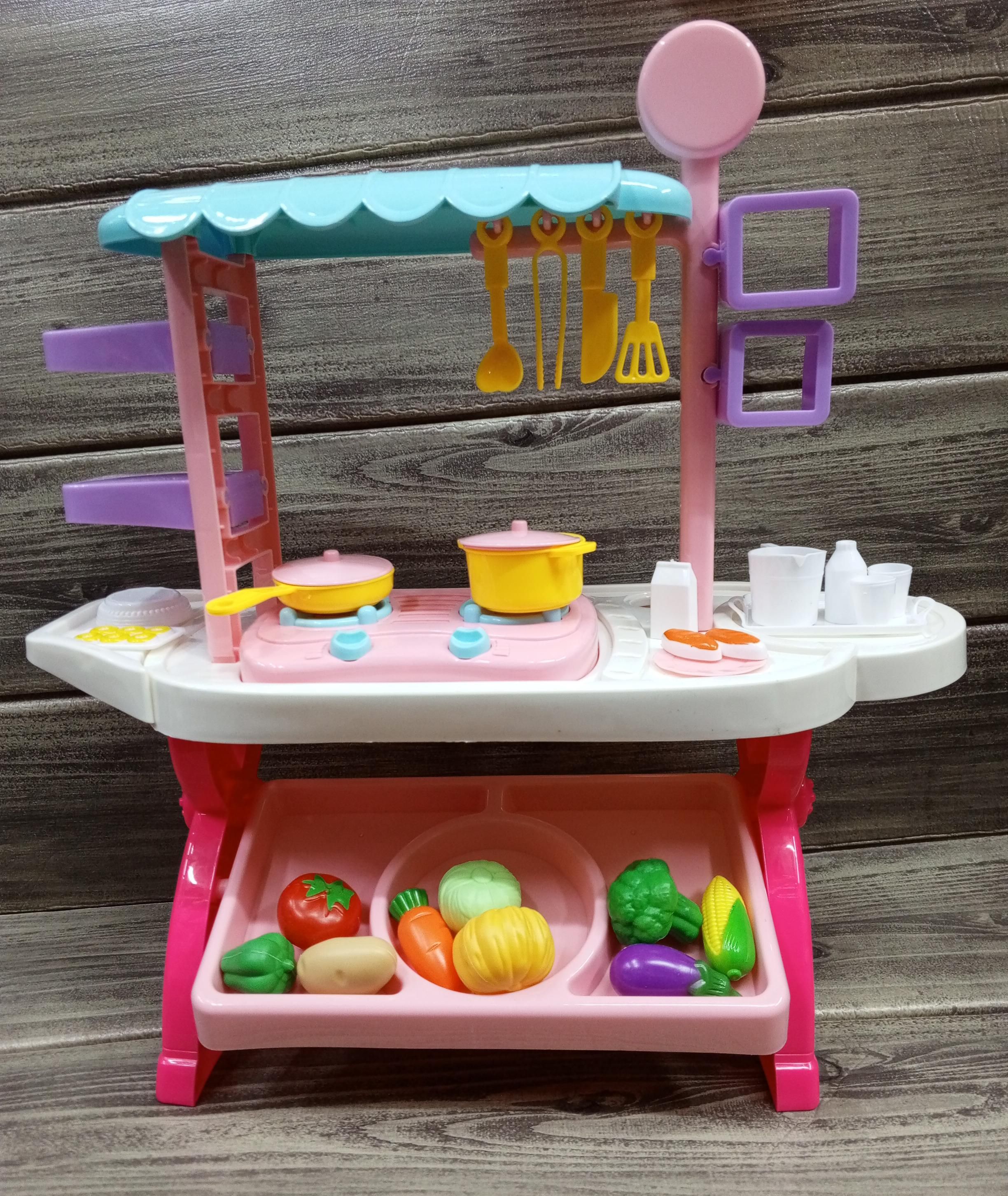 [📢PRICE DROP ALERT! SAVE BIG ON YOUR FAVES 🤑!!!]  Brand New Very Quality Durable & Stylish Kids Kitchen set ....At Affordable Price