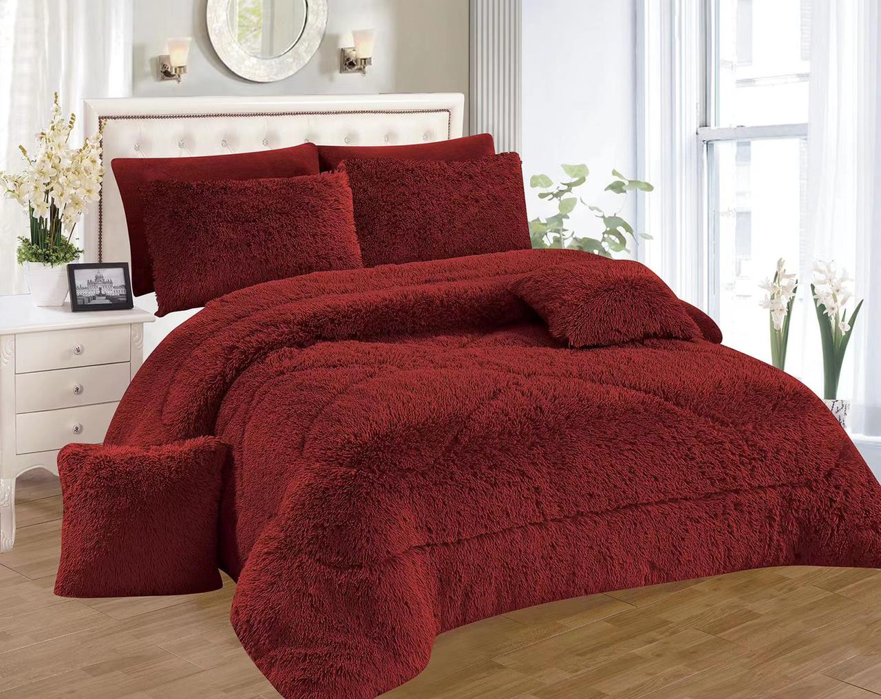 🤑🥑GRAB IT AT LOW PRICE+ ADDED OFFERS **🥑🌽 ] 🥑 6Pcs Size [ 6 X 7fts ] Brand new Stylish and Luxurious Exclusive 🔅 Fluffy duvets✨1 pc duvet✨1 pc bedsheet✨2 pcs pillow cases✨2 pcs Throw pillow case