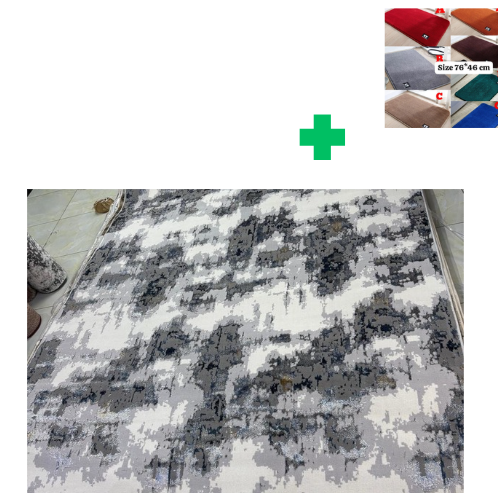 [🤑🥑**KILIMALL BEST PRICES ONLY **🥑🌽 ] 1Pc Size [ 8X11fts] Brand new Stylish and Luxurious Turkish Carpets ...That Comes With a Free Doormat ( Random Color)