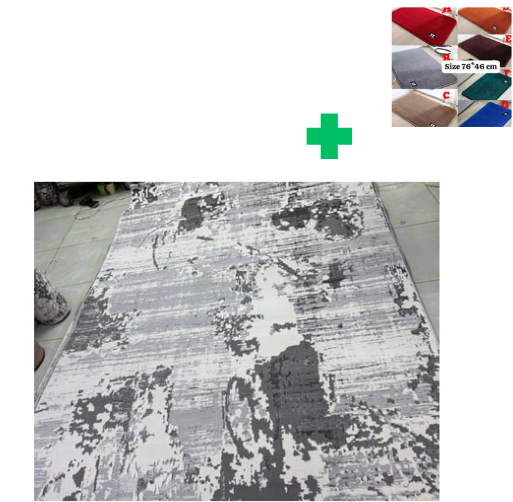 [🤑🥑**KILIMALL BEST PRICES ONLY **🥑🌽 ] 1Pc Size [ 8X11fts] Brand new Stylish and Luxurious Turkish Carpets ...That Comes With a Free Doormat ( Random Color)