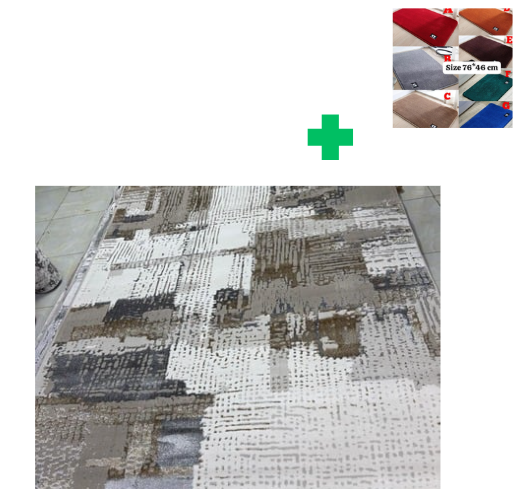 [🤑🥑**KILIMALL BEST PRICES ONLY **🥑🌽 ] 1Pc Size [ 8X11fts] Brand new Stylish and Luxurious Turkish Carpets ...That Comes With a Free Doormat ( Random Color)