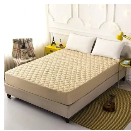 Waterproof Mattress Protector & Cover - Terry Cotton Surface, Fitted Sheet Style, Machine Washable Breathable, and Noiseless Protection for Your Bed