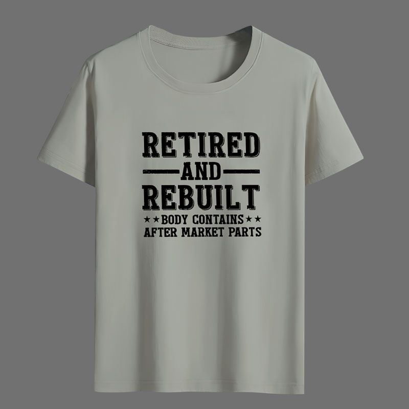 Men's clothing - Summer - Short-sleeved T-shirt - Printed - New style   Men's new summer fashion loose casual short sleeve T-shirt