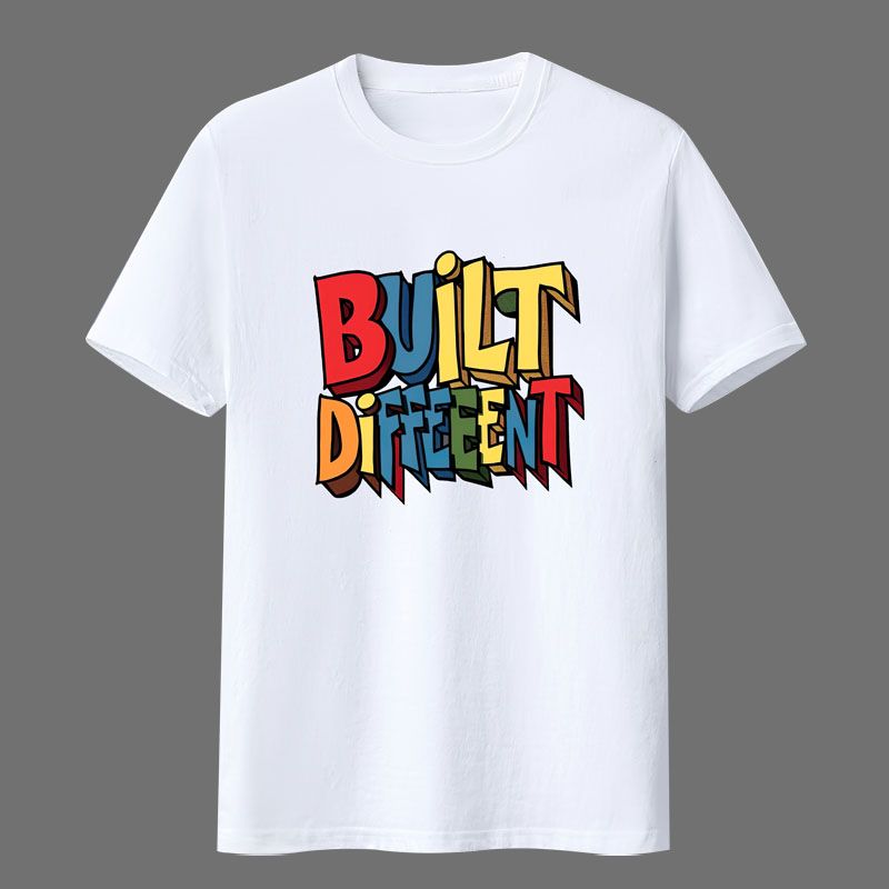 Men's clothing - Summer - Short-sleeved T-shirt - Printed - New style   Short-sleeved fashionable new men's T-shirt