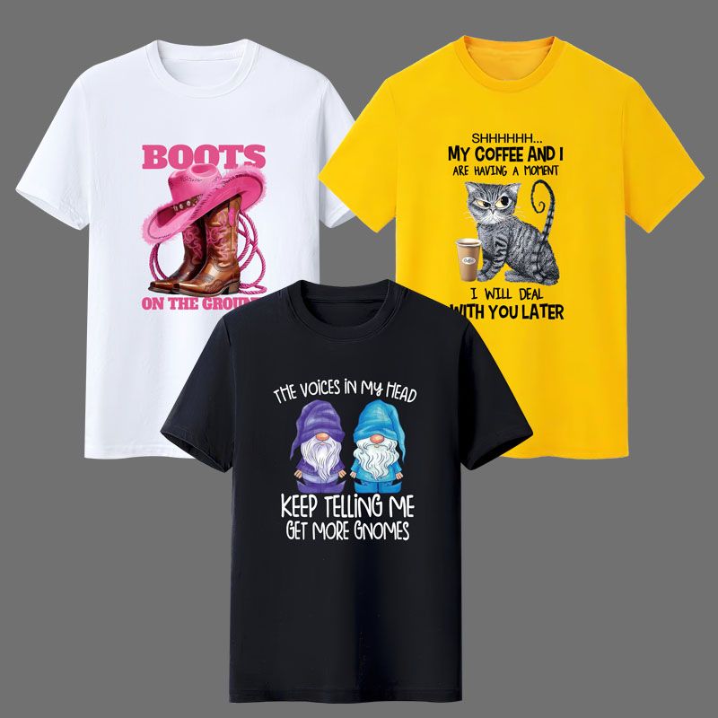Man clothes  Men's clothing - Summer - Short-sleeved T-shirt - Printed - New style   New short sleeve men's T-shirt for summer