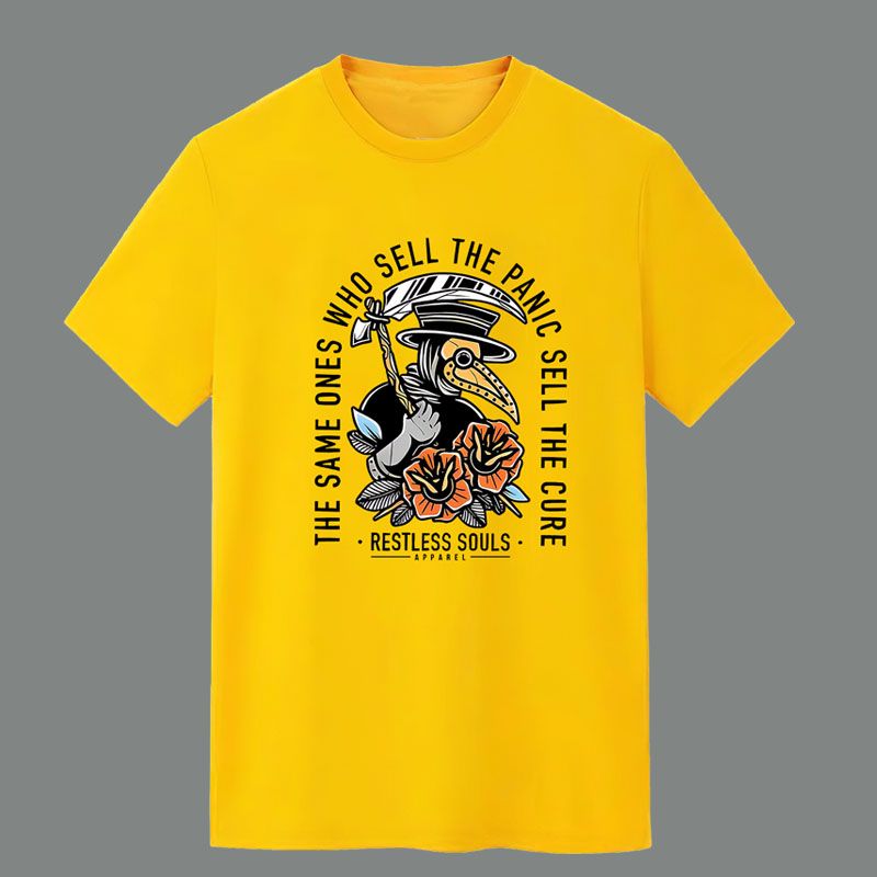 Men's new summer casual relaxed comfortable fashion T-shirt