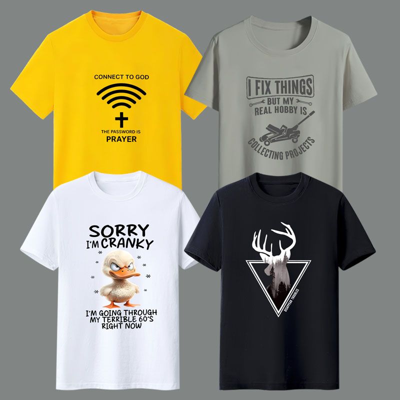 Man clothes   Men's clothing - Summer - Short-sleeved T-shirt - Printed - New style  Short - sleeved T-shirt men casual loose all fashion short - sleeved