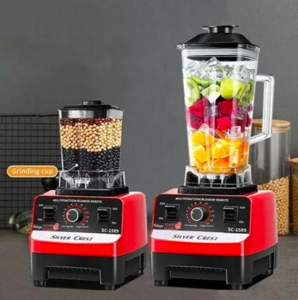 OFFER silver crest SilverCrest Heavy Duty Commercial Pro Blender +Grinder Jar