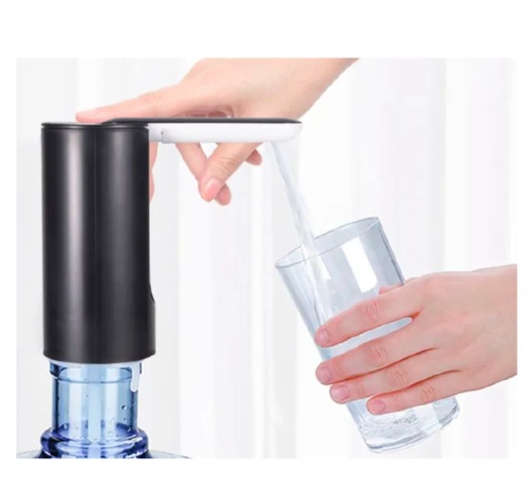 ElectroMate Electric Water Dispenser Pump for Gallon Bottles – Rechargeable, Portable Pump with Tap for Home, Office, and Outdoor Use