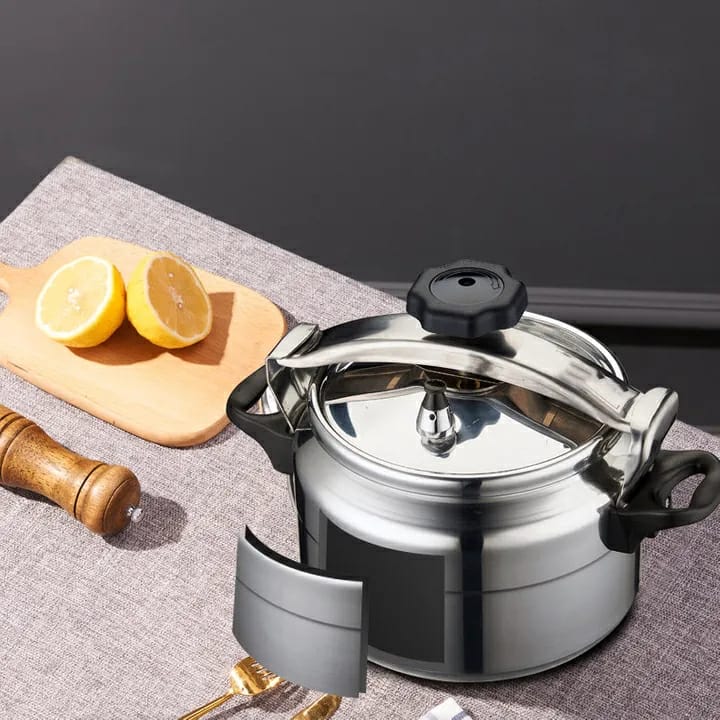 ORIGINAL 5LThickened Aluminum Pressure Cooker ,Large Capacity Pressure Cooker for Gas Stove , Explosion Proof Pressure Canner with Easy Lock Lid, Fast Cooking Cookware