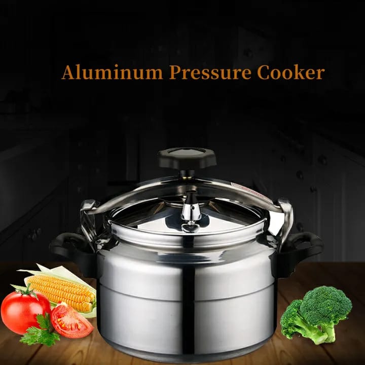 ORIGINAL 5LThickened Aluminum Pressure Cooker ,Large Capacity Pressure Cooker for Gas Stove , Explosion Proof Pressure Canner with Easy Lock Lid, Fast Cooking Cookware