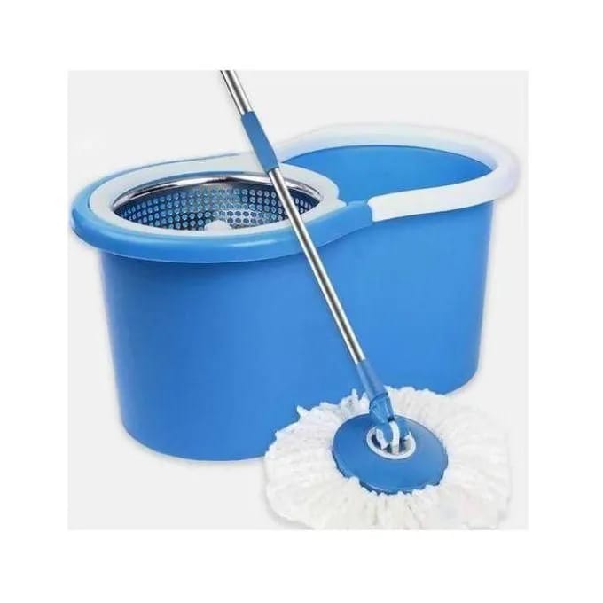 360 Spin Mop Rotating Bucket with Long Adjustable Mop