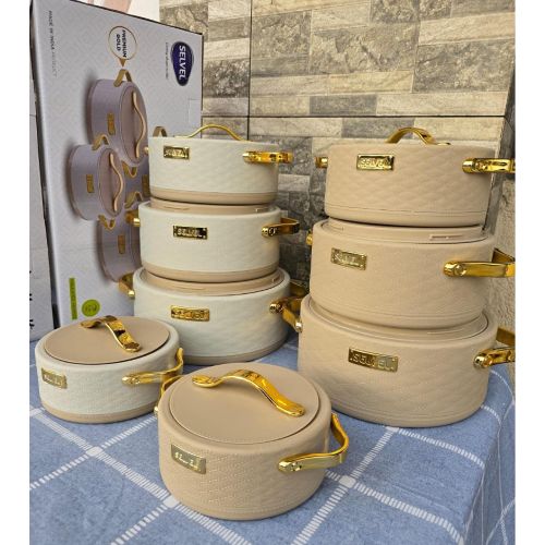 Selvel Luxurious Insulated Hotpots Set	Selvel luxurious Insulated Hotpots Set Double-wall Stainless Steel Food Warmer Hot Pot, Serving Dishes
