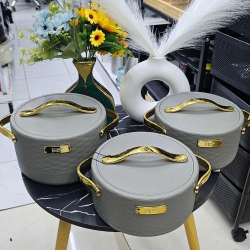 Selvel Luxurious Insulated Hotpots Set	Selvel luxurious Insulated Hotpots Set Double-wall Stainless Steel Food Warmer Hot Pot, Serving Dishes