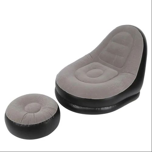 Inflatable Sofa with Foot Rest and Air Pump
