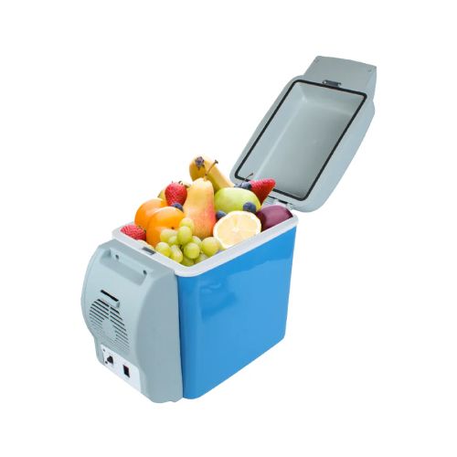 Portable 7.5L Car Fridge with Dual Power Option Compact