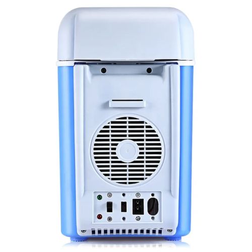 Portable 7.5L Car Fridge with Dual Power Option Compact