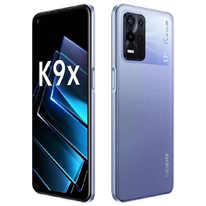 Refurbished OPPO K9X Smart Phone 5G 256GB+8GB 6.5" 5000mAh Fingerprint unlock phone Dual SIM 5G phone Refurbished Phone SmartPhones Mobile Phones 256GB phone 5G Phone OPPO phone smartphone