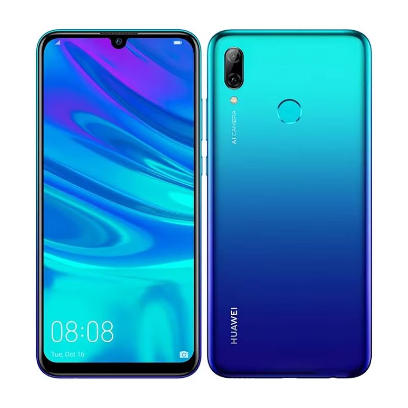 Refurbished HUAWEI P smart + Smart Phone 128GB+4GB 6.2" 3400mAh Fingerprint unlock phone Dual SIM 4G phone Refurbished Phone SmartPhones Mobile Phones 128GB phone 4G Phone HUAWEI phone smartphone