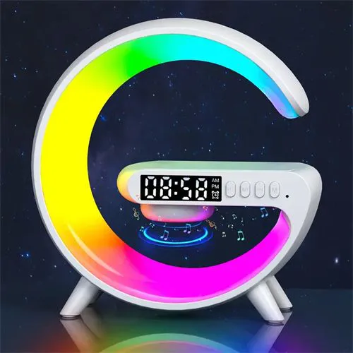 k7 Bluetooth audio New large GX63 private model cross-border mobile phone wireless charging clock night light dual speaker Bluetooth audio