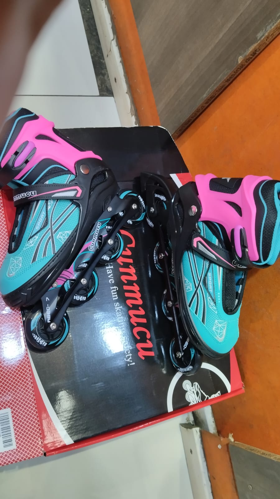 Adult skating shoes Roller Speed Skating Shoes Sizes 42_45