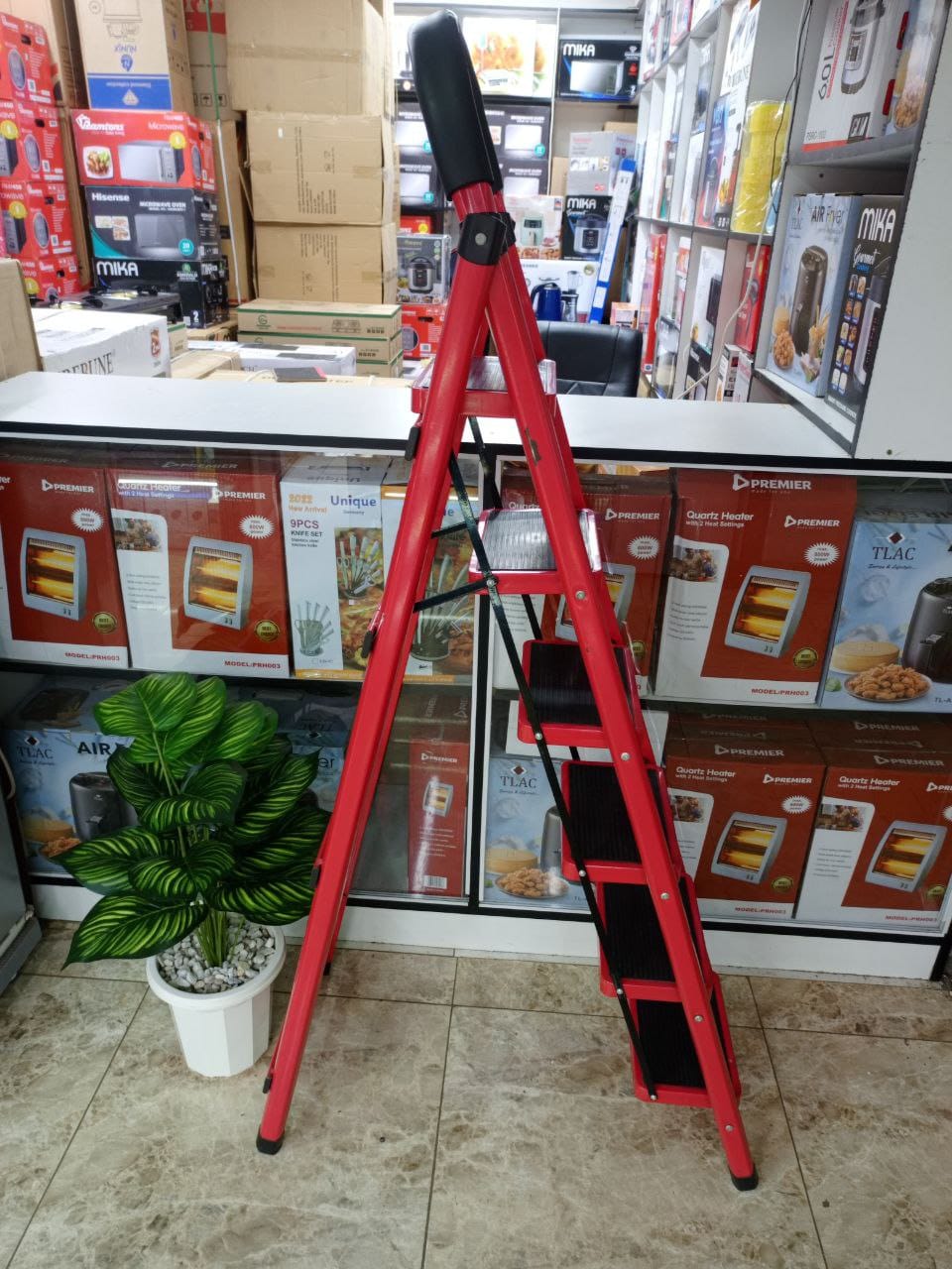 Ladders Lightweight Multi Purpose Folding Ladder for Home Kitchen Office,Space Saving
