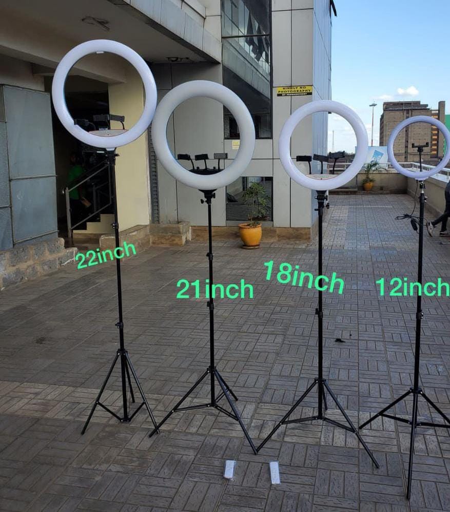 12inch Ring Light tripod stand, phone holder for live streaming, TikTok, podcast, YouTubers, make up application