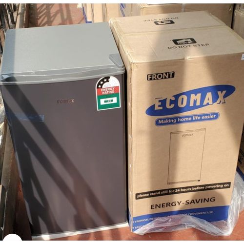 CLEARANCE OFFER Ecomax 90 litres dark silver single door refrigerator